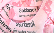Logo-sokker for ShopWithSocks